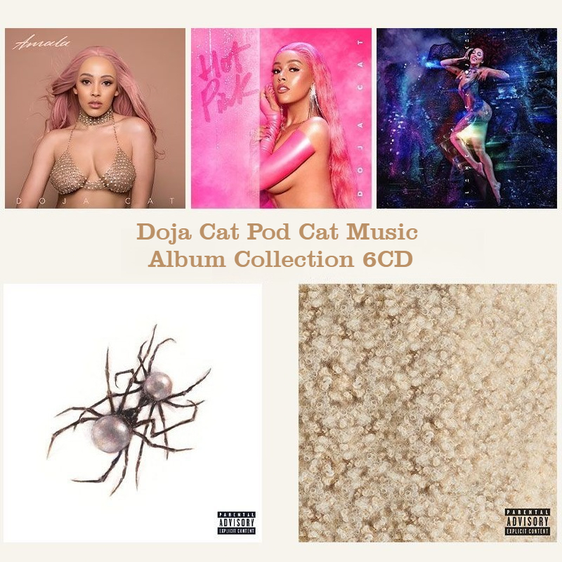 Audio Music Sound - Doja Cat 6CD Music Album Collection,