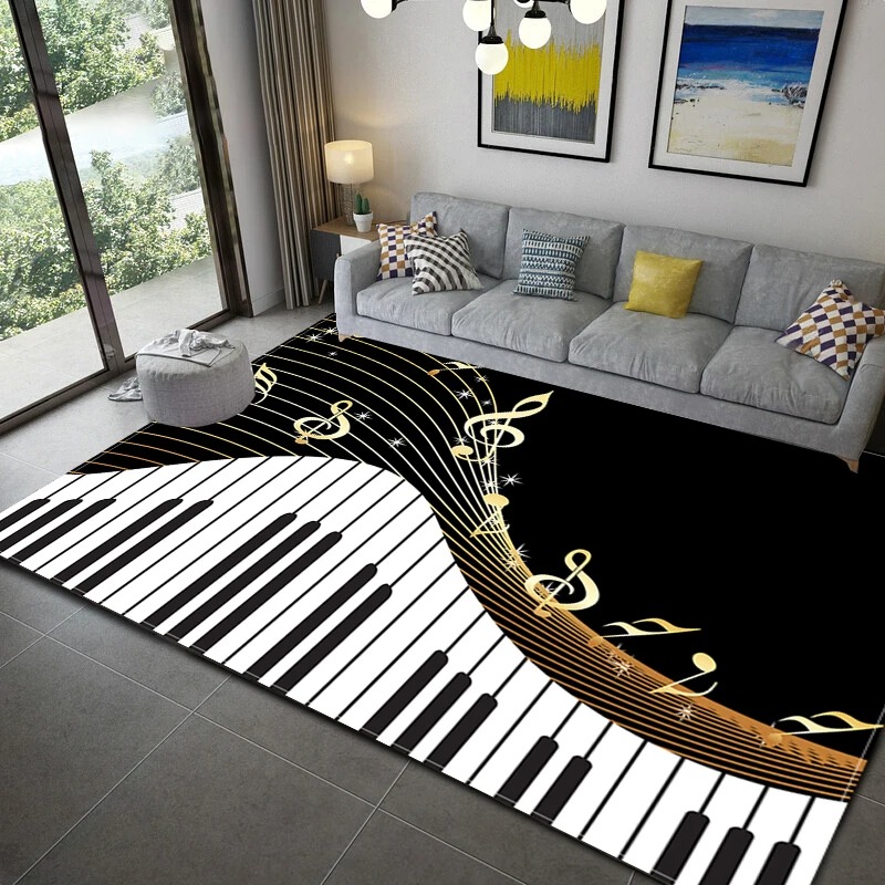 Audio Music Notes - Piano note music theme series carpet
