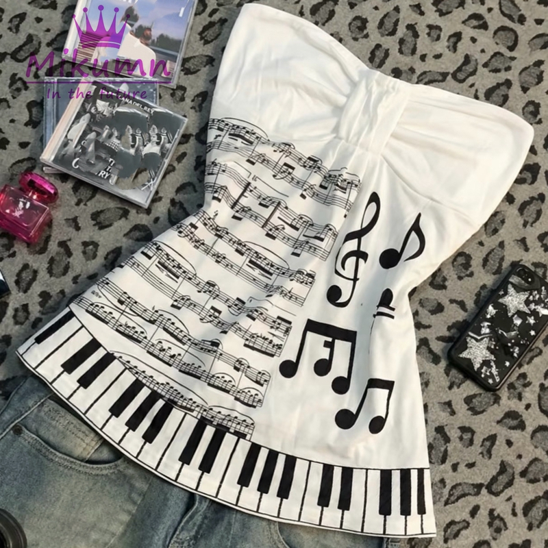 Audio Music Notes - Mikumn Harajuku Gothic Musical Note Piano
