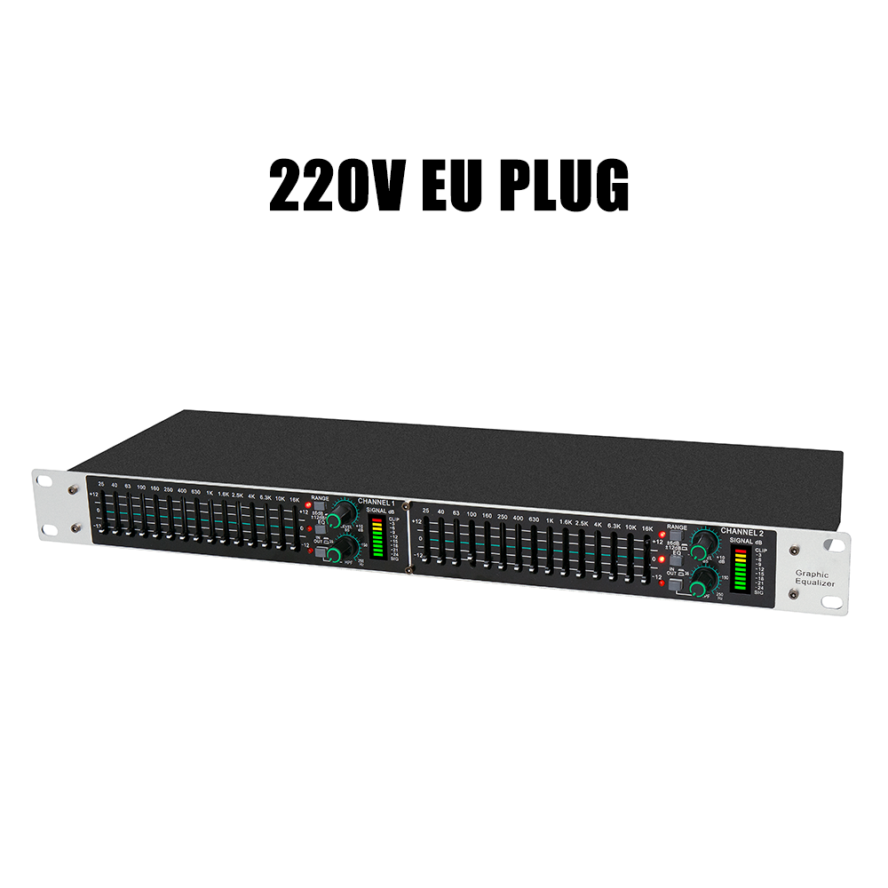 Eq215 Dual 15-Band Graphic Equ - огляд і ціна Audio Music Maker