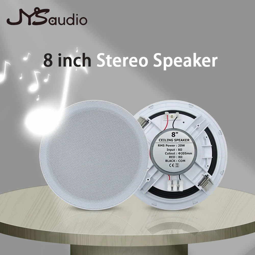 20W Ceiling Speaker Stereo 8 i - огляд і ціна Audio Music Sound