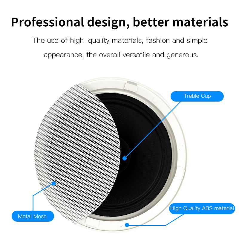 6 Inch 8ohm Ceiling Speaker Fu - огляд і ціна Audio Music In Background