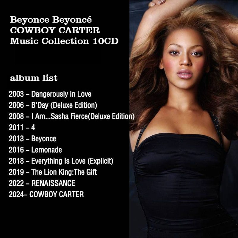 Beyonce 10CD Music Album Colle - огляд і ціна Audio Music Sound