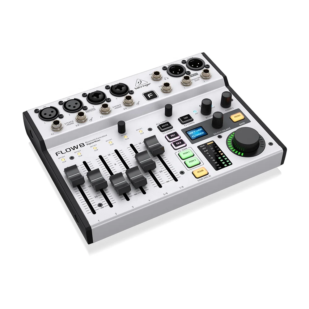 Behringer Flow 8 Digital Mixer - огляд і ціна Audio Music Sound