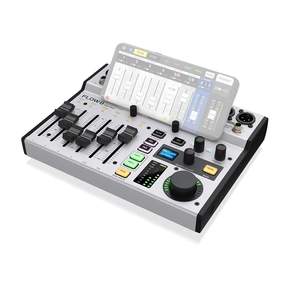 Behringer Flow 8 Digital Mixer - огляд і ціна Audio Music Sound