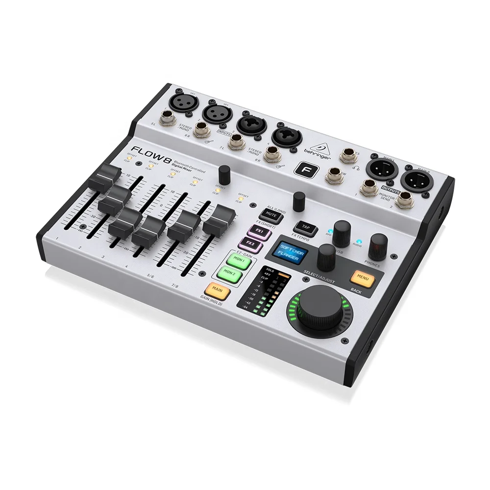 Behringer Flow 8 Digital Mixer - огляд і ціна Audio Music Sound