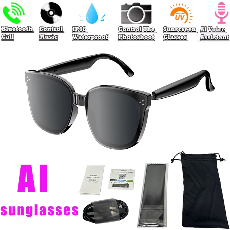 Smart Self-priming Sunglass AI - огляд і ціна Audio Music Arabic