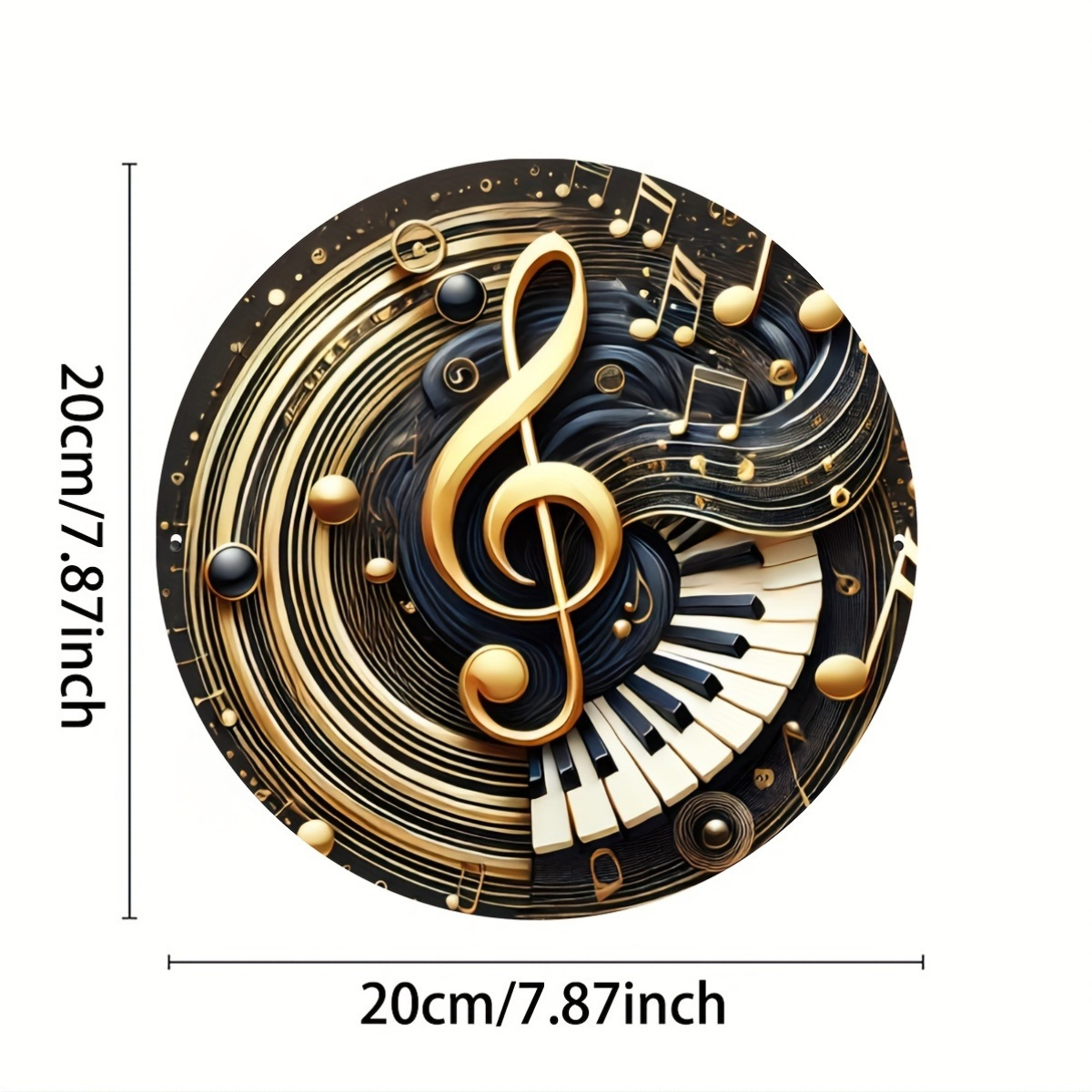 Piano Key Sign, Musical Note 2 - огляд і ціна Audio Music Notes