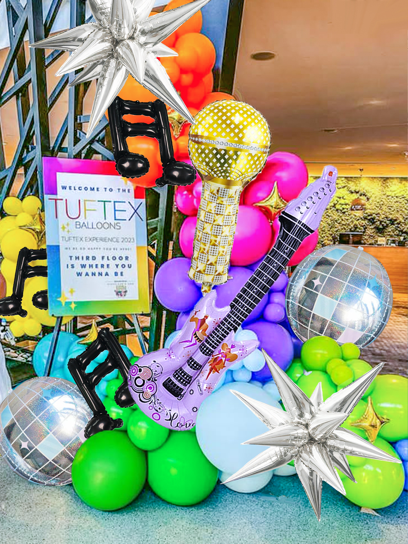 24pcs pop music guitar party b - огляд і ціна Audio Music Notes