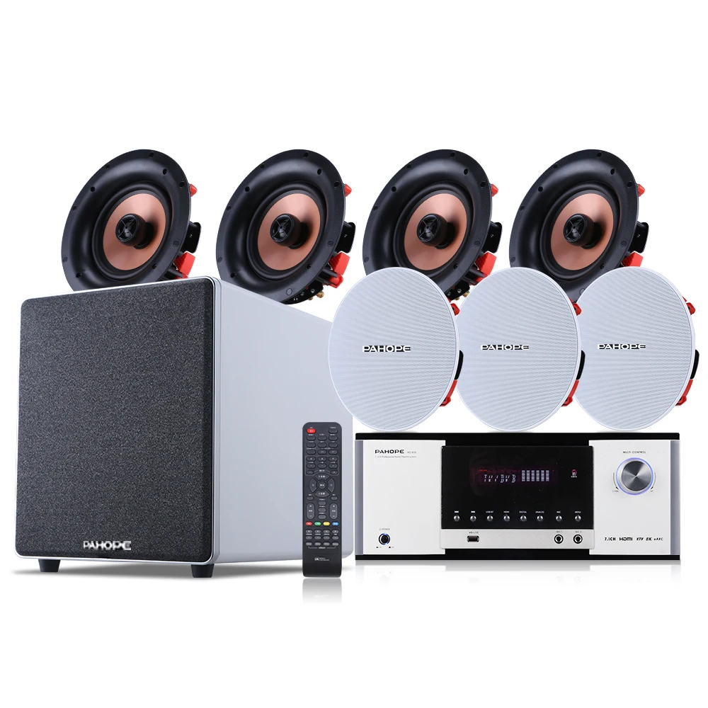 7.1 Home Theater Ceiling Speak - огляд і ціна Audio Music In Background