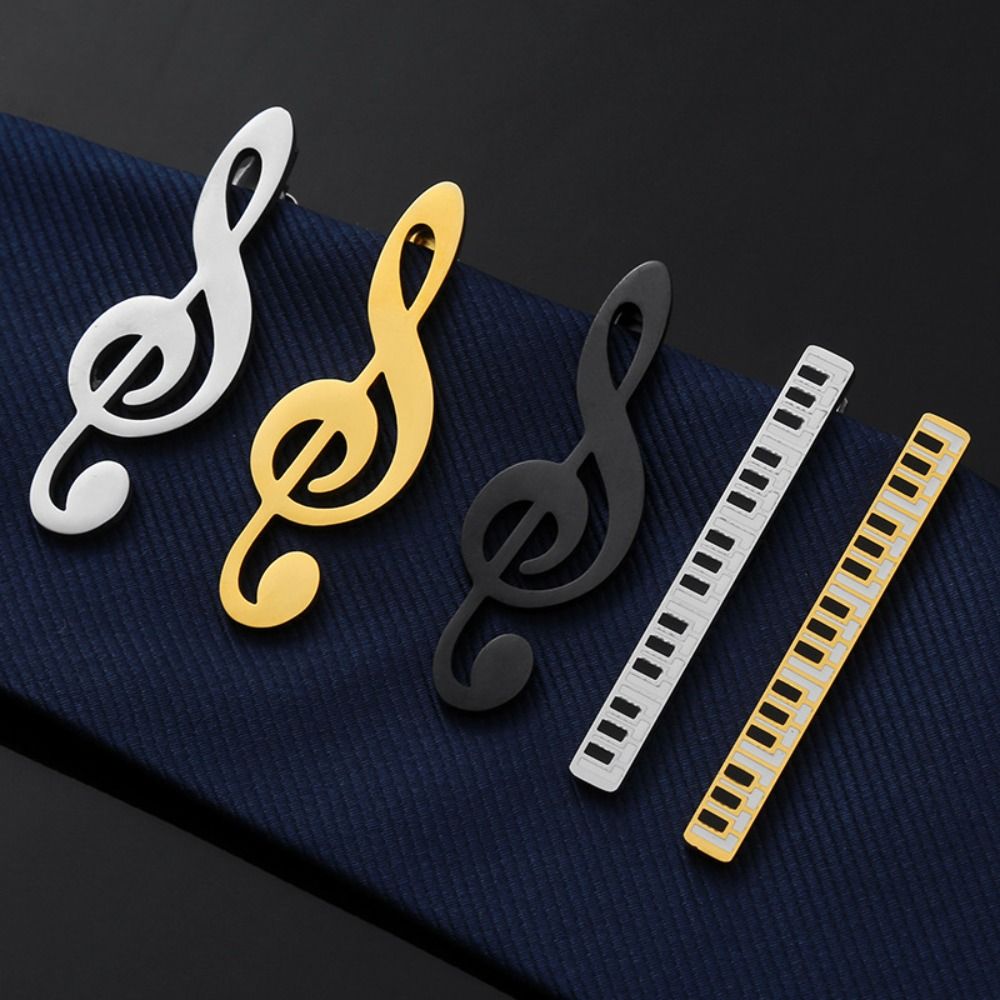 Fashion Treble Clef Guitar Tie - огляд і ціна Audio Music Notes