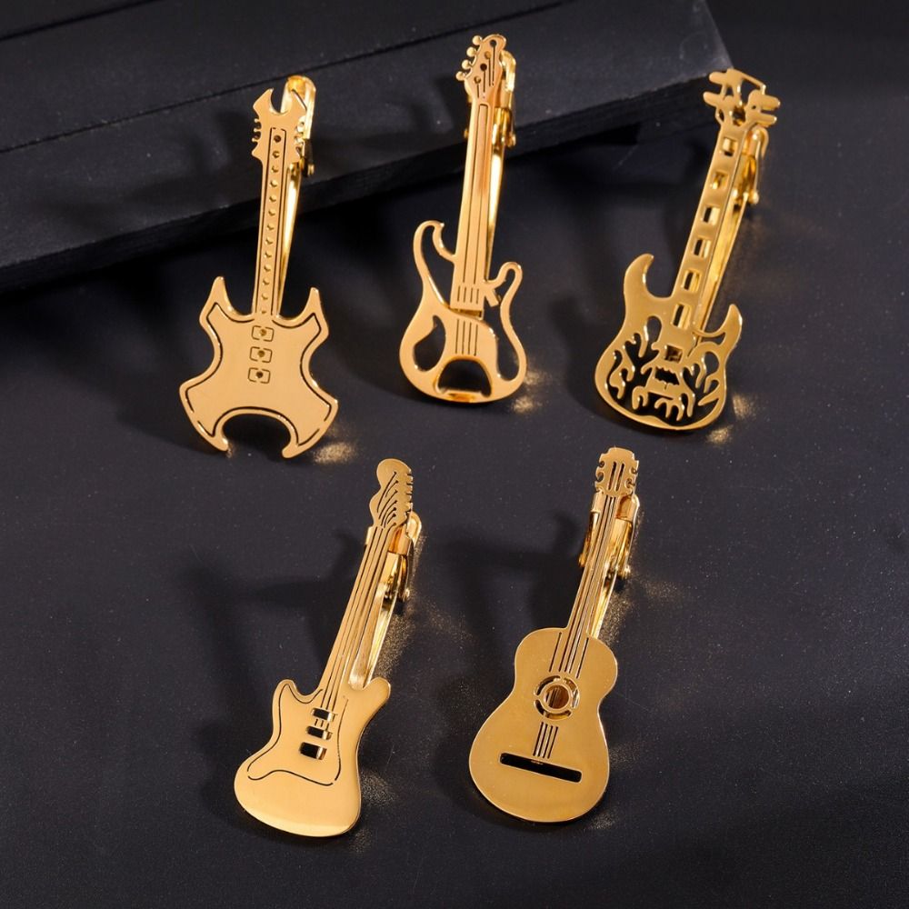 Fashion Treble Clef Guitar Tie - огляд і ціна Audio Music Notes