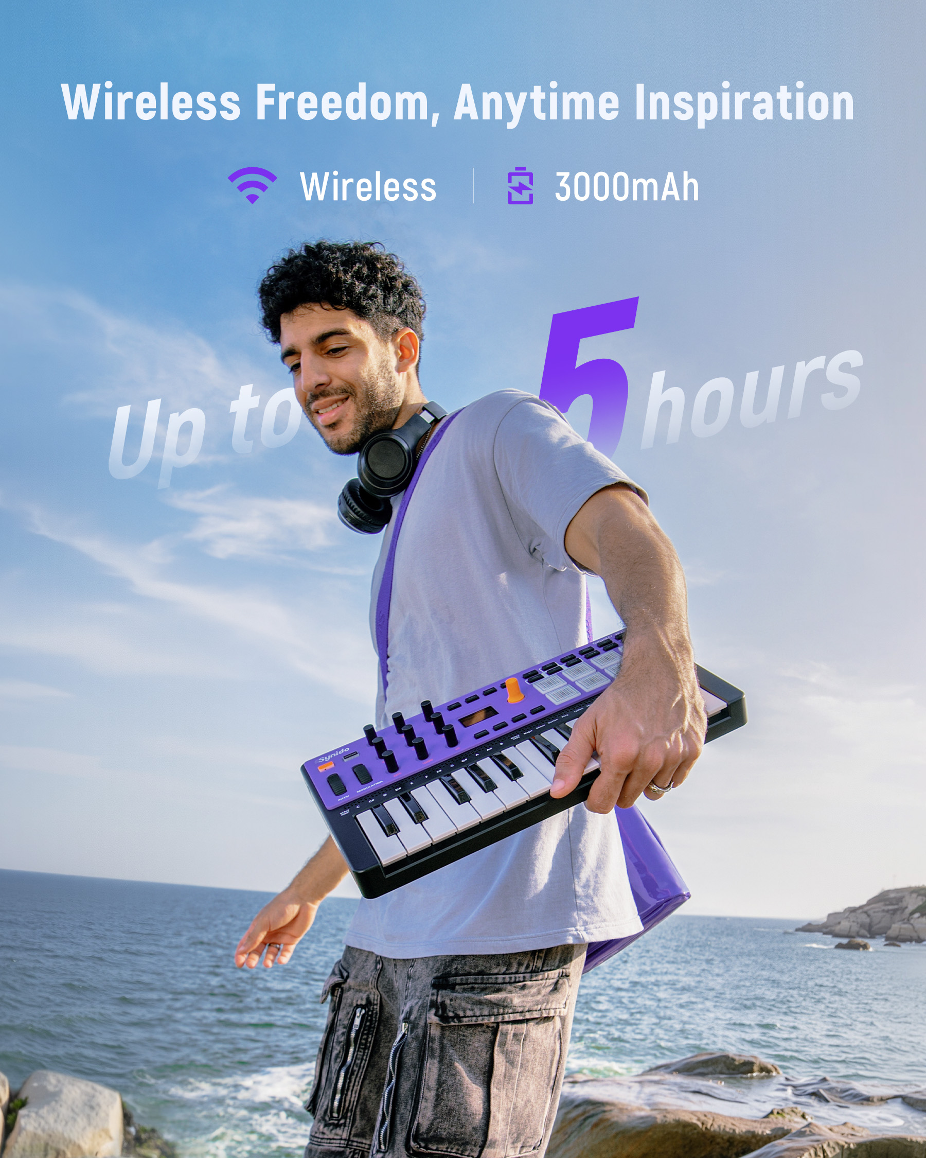 Synido TempoKEY W25 Wireless M - огляд і ціна Audio Music Maker