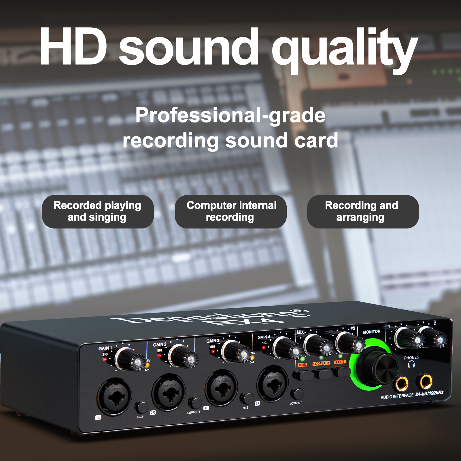 Newest 4 Channel Audio Sound C - огляд і ціна Audio Music Sound
