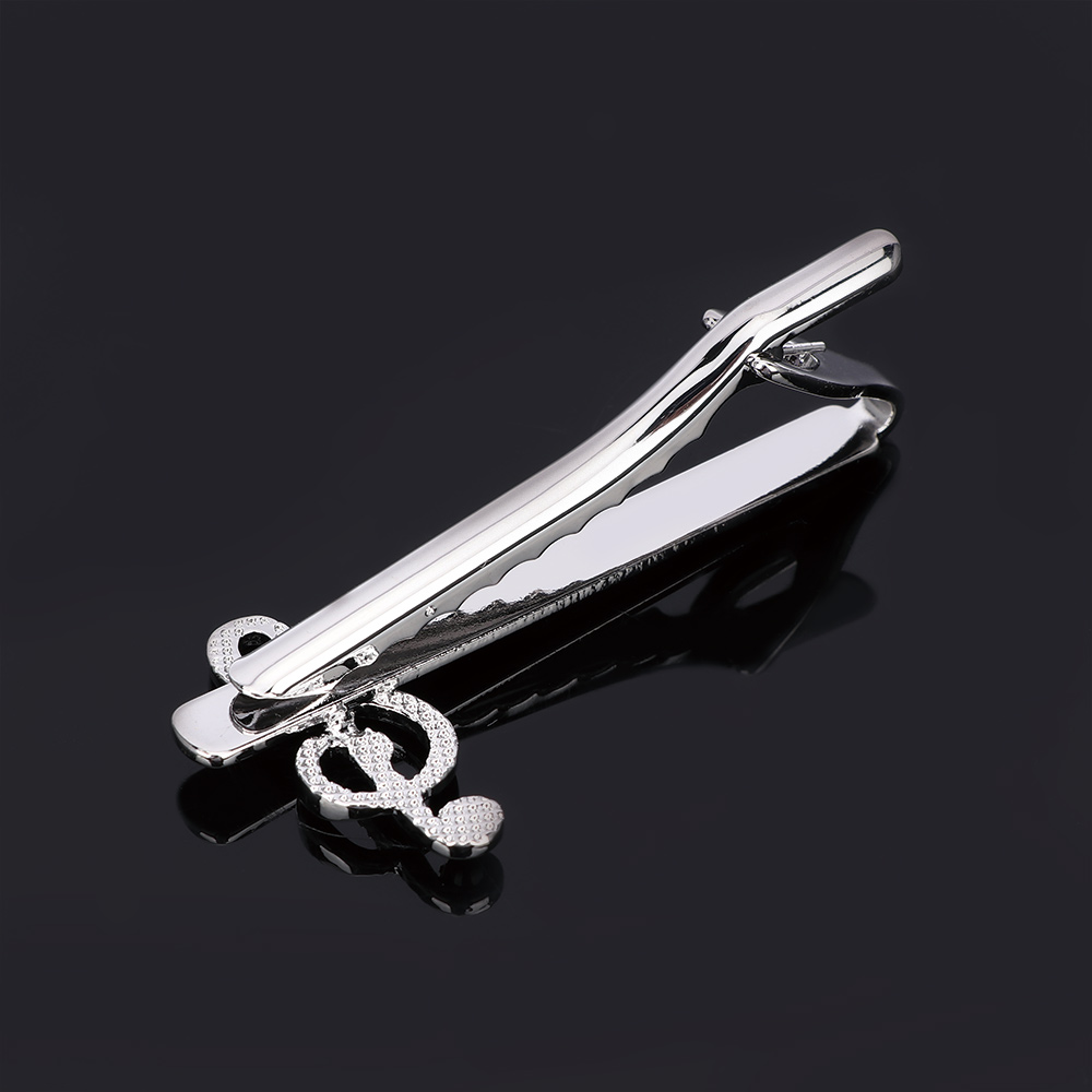 Fashion Men Tie Clip Treble Cl - огляд і ціна Audio Music Notes