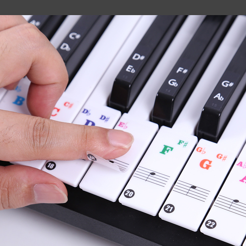 Transparent Piano Keyboard Sti - огляд і ціна Audio Music Notes