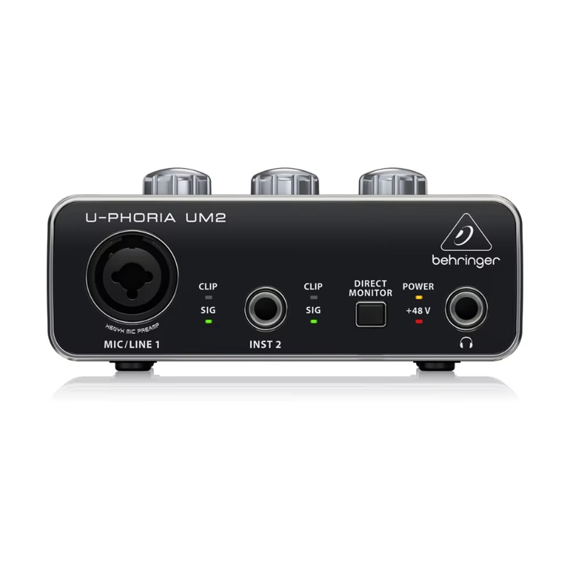 Behringer U-Phoria UM2 Sound C - огляд і ціна Audio Music Sound