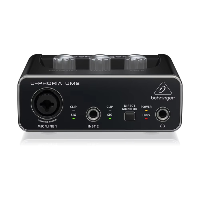 Behringer U-Phoria UM2 Sound C - огляд і ціна Audio Music Sound