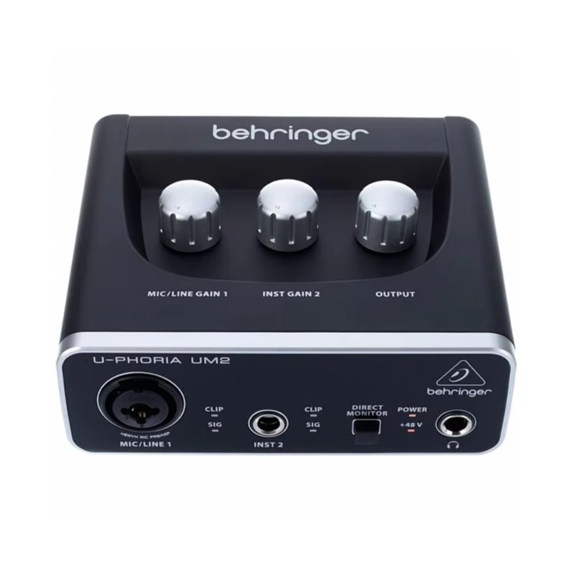 Behringer U-Phoria UM2 Sound C - огляд і ціна Audio Music Sound