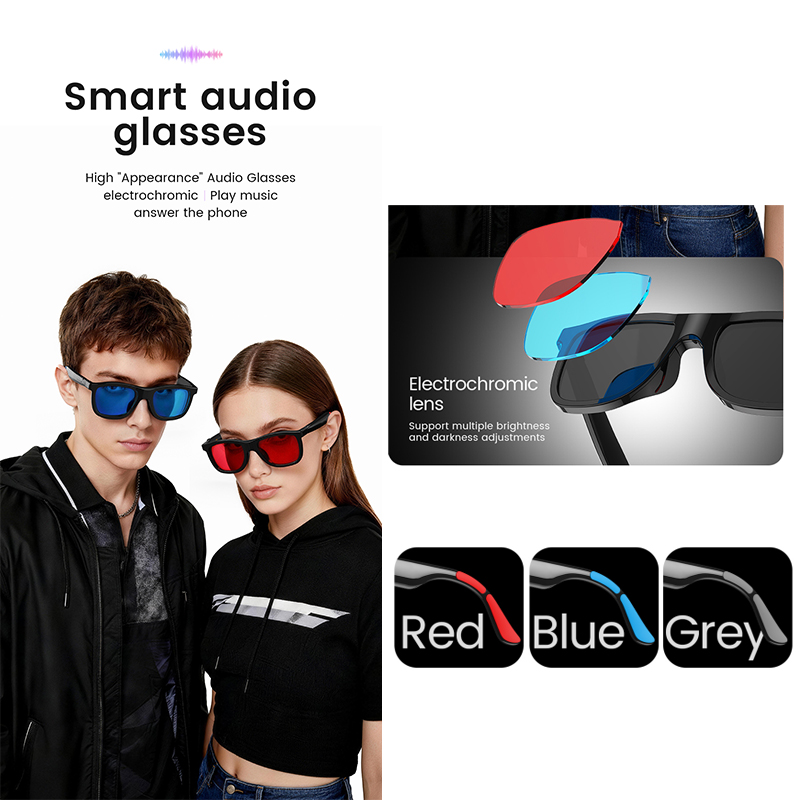 High Appearance Audio Glasses  - огляд і ціна Audio Music Arabic