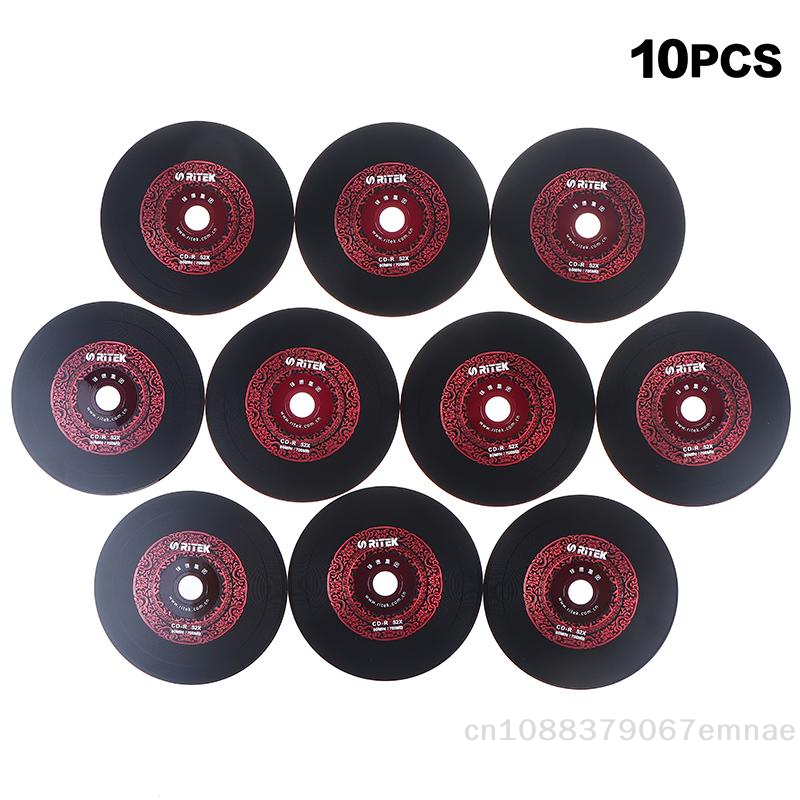 [ZYAS]10PCS Ritek Vinyl Disc B - огляд і ціна Audio Music Maker