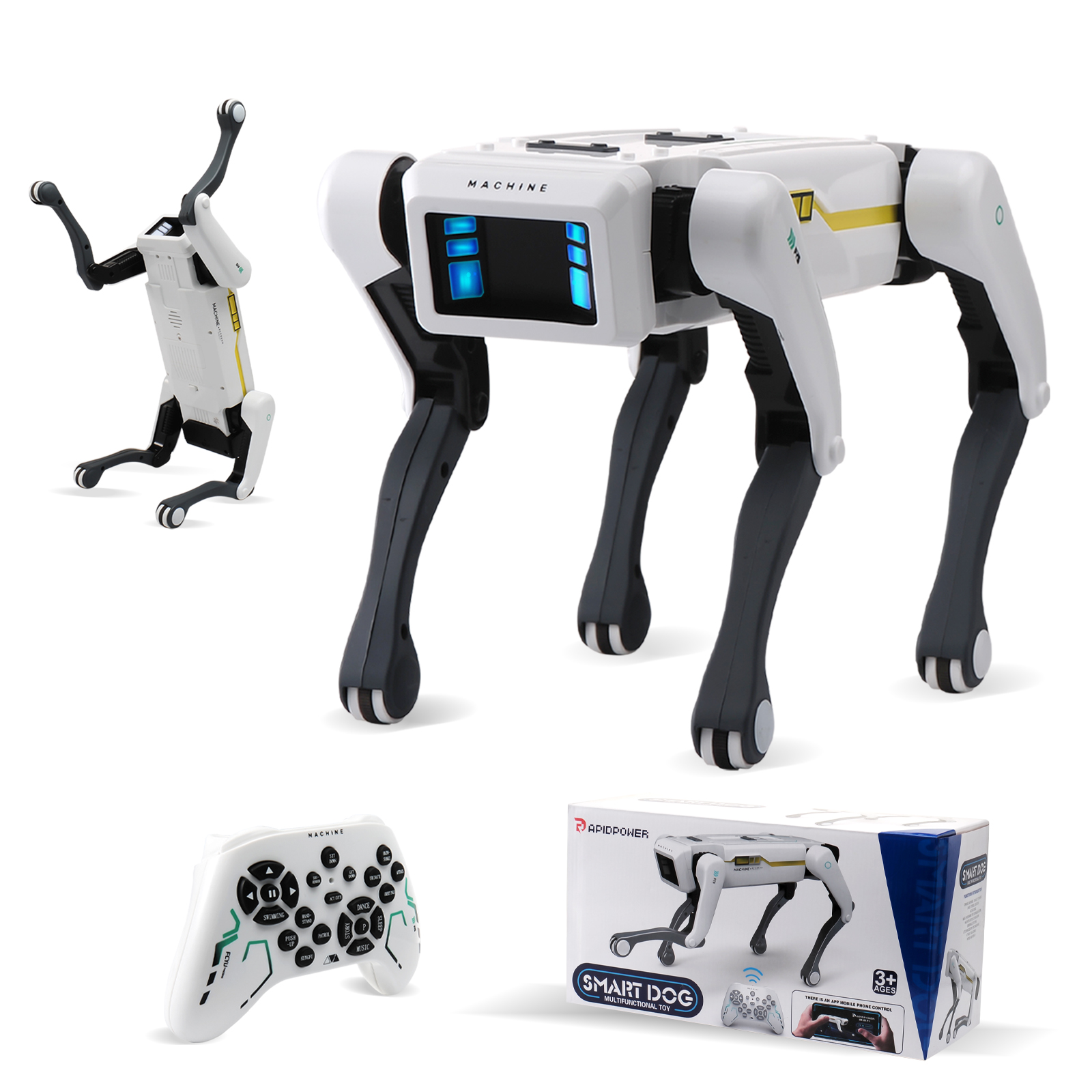 Intelligent AI RC Robot Dog Vo - огляд і ціна Audio Music Maker