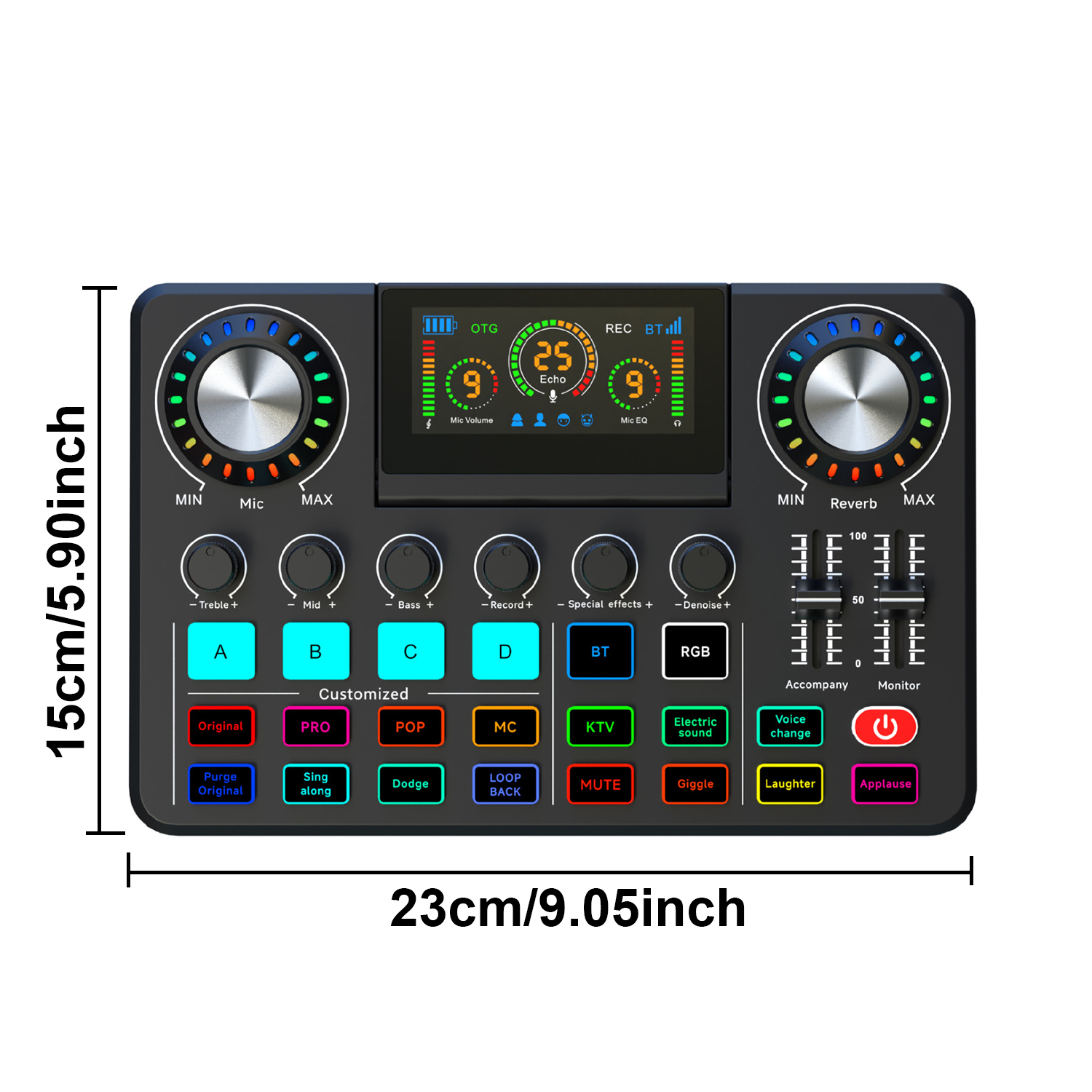 Audio Mixer, Live Sound Card w - огляд і ціна Audio Music Dj